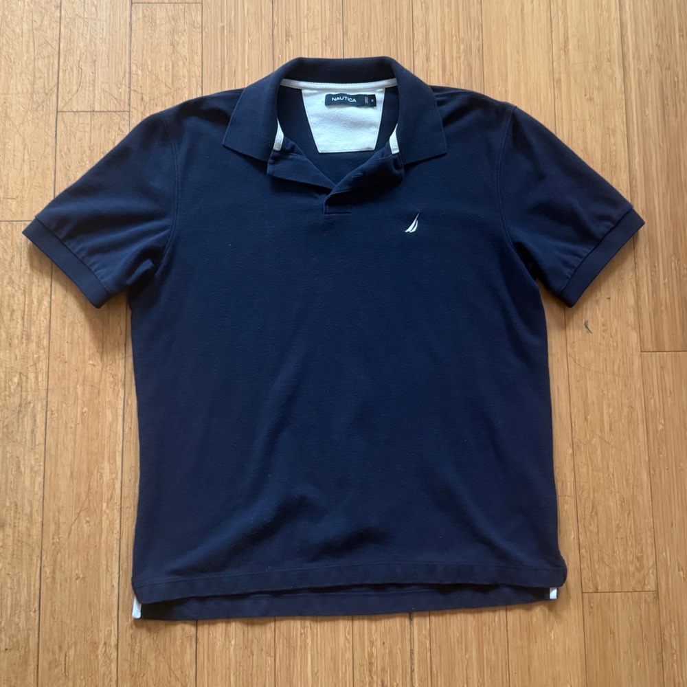 Nautica Dark Blue Men's Polo Shirt
